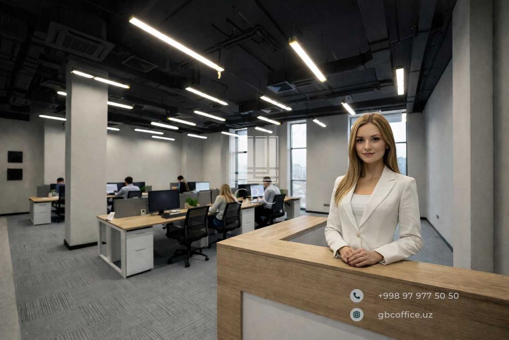 Офис Open Space под ключ у метро Ташкент | Мирабадский район