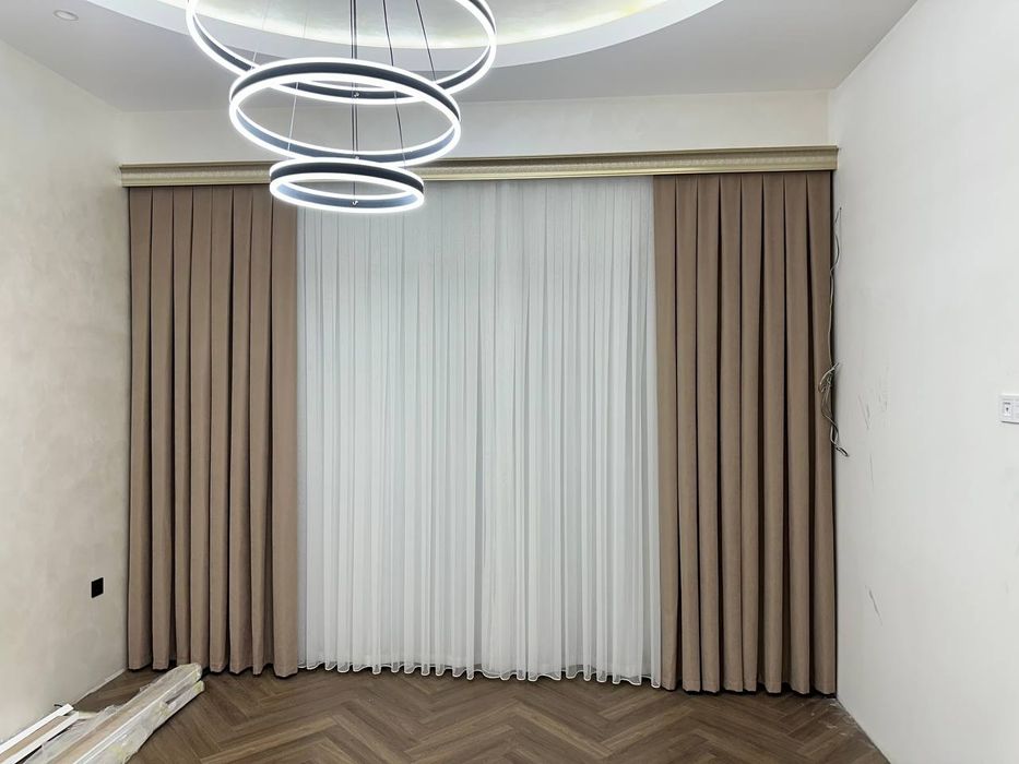 Parda tikish xizmati  . Karniz metiriga 50 mindan Sifat va nafisli