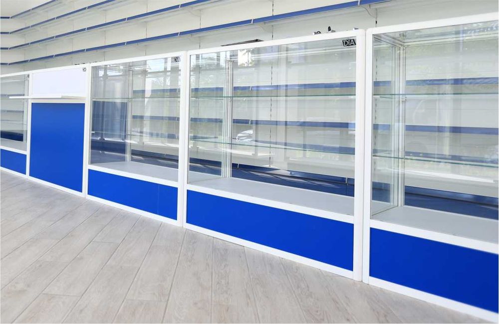 Стеклянные витрины, прилавки, лучшее заводское качество