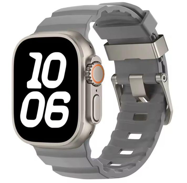 Curea Sport TPU Compatibila Ceas Apple Watch Folie Silicon Husa