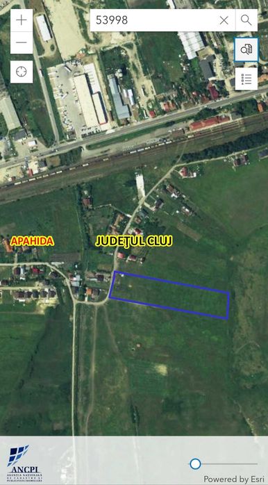 Teren  de vânzare in Apahida, Cluj, 11600mp