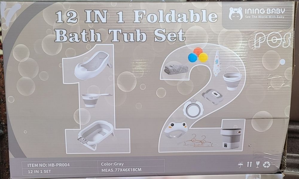 Складная ванночка для купания