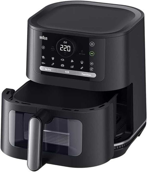 Фритюрник с горещ въздух Braun MultiFry 5 HF5073, 3в1 Air fryer, грил и фурна