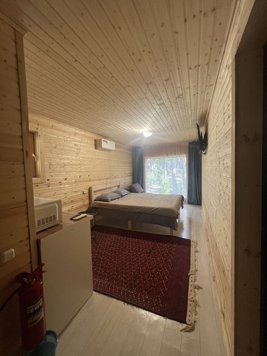 Аренда гостевых домиков в лесу