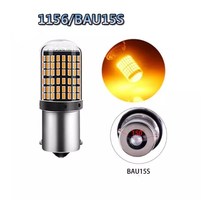 Диодна крушка (LED крушка) 12V, P21W, BA15s,1156,1157 Т20 т25 7440