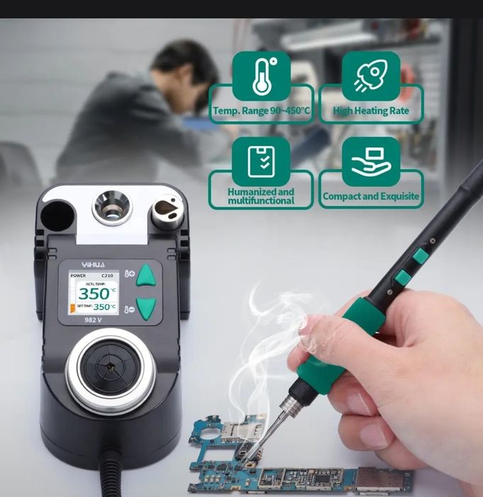 Паяльник паяльная станция  YIHUA 982-В