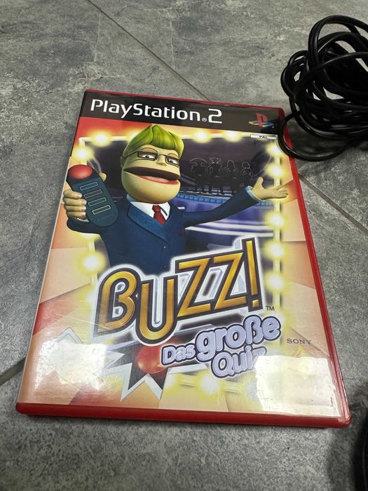 Buzzer Controllers Sony PlayStation2 + Игра PlayStation 2 PS2 ПС2