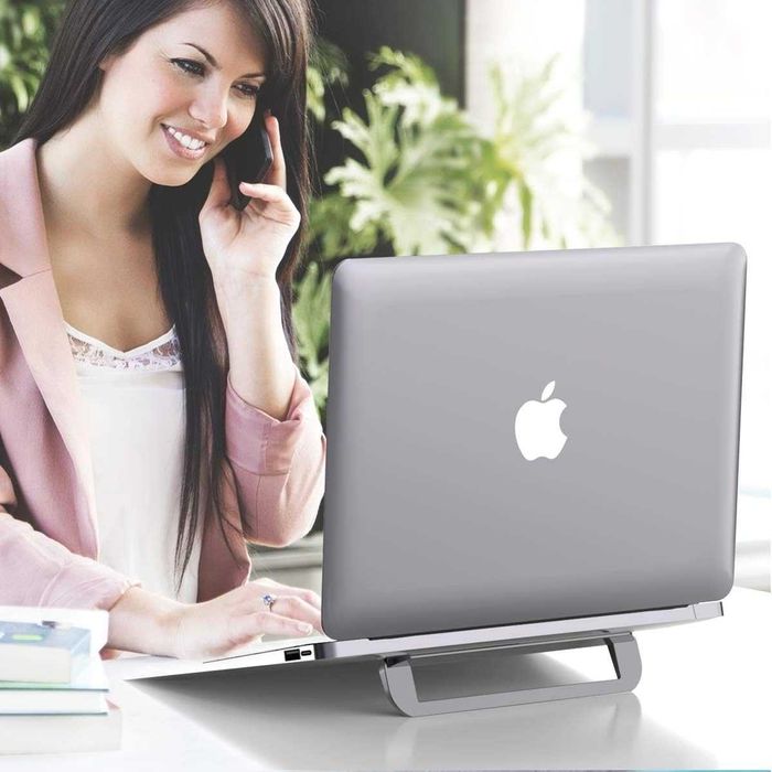 Suport Laptop Licheers - Ultra-subțire, Aluminiu, Design Invizibil