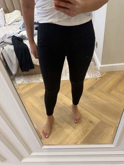 Лосины леггенцы черные