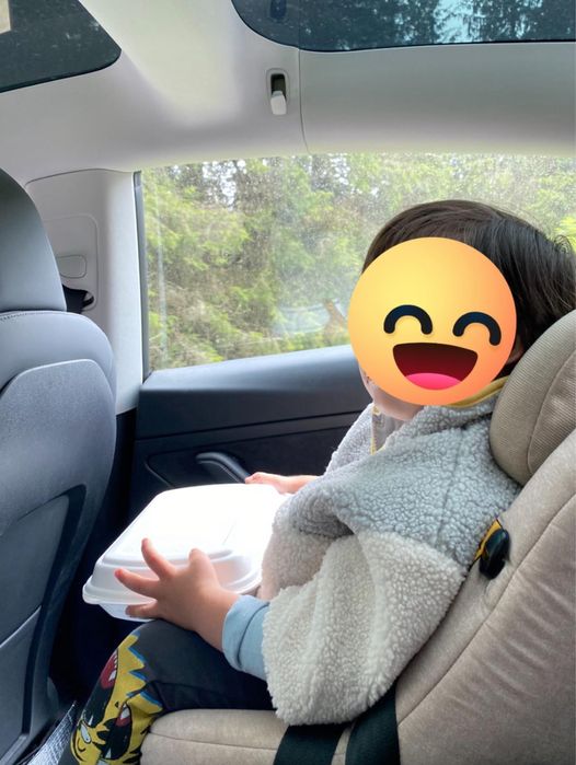 Scaun auto MAXI COSI I-Size AXISSFIX pozitie somn61-105 cm insert bebe