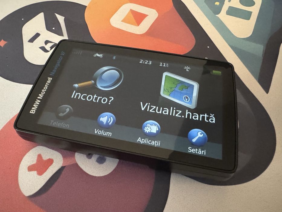 GPS Motocicleta Motorrad Navigator 6 VI - actualizari lifetime