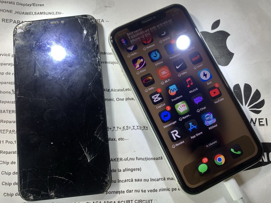 Telefoane Bistrita. IPhone ,Samsung, Redmi, etc. Display ,baterie, etc