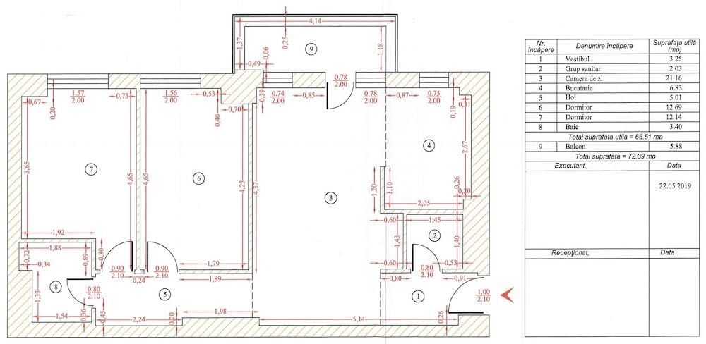 VÂNZARE Apartament 3 camere | Loc parcare subteran | Boxă | Belvedere Residences