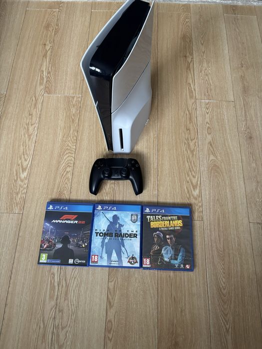 Consola Playstation 5 Slim cu disc + jocuri