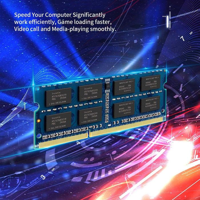 Kuesuny 4GB DDR3 1333MHz RAM за лаптоп SODIMM 204 пина