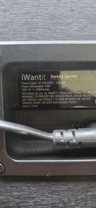 iWantit Docking Speaker,мощтна bluetooth колона