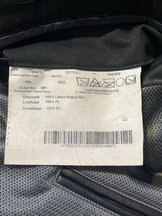 Куртка кожаная Bugatti мужской