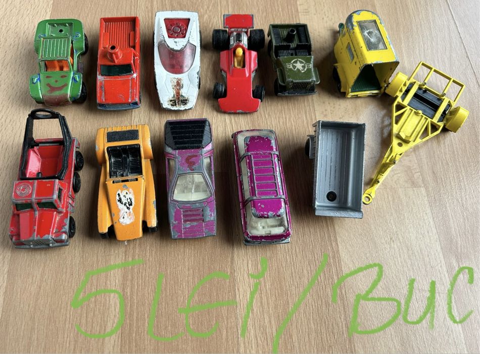 Lot 30 de machete metalice Matchbox