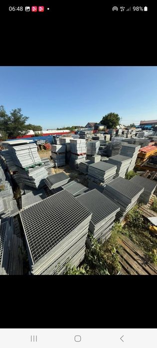 Gratare zincate la diferite dimensiuni debitam la dimensiunea dorită d