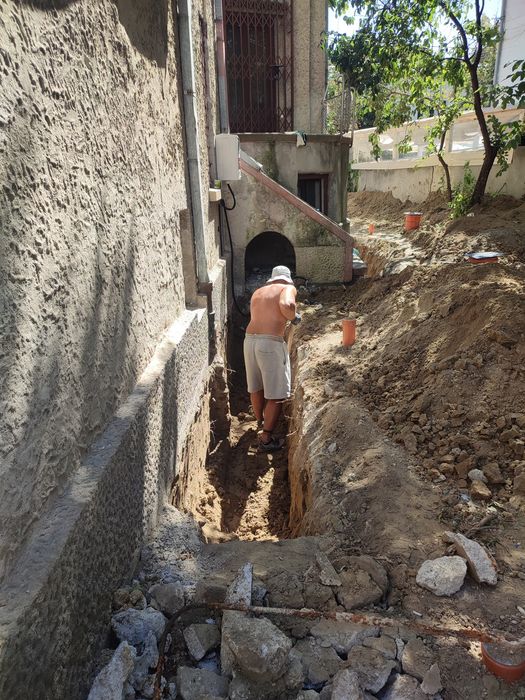 Săpături /șanțuri/demolări