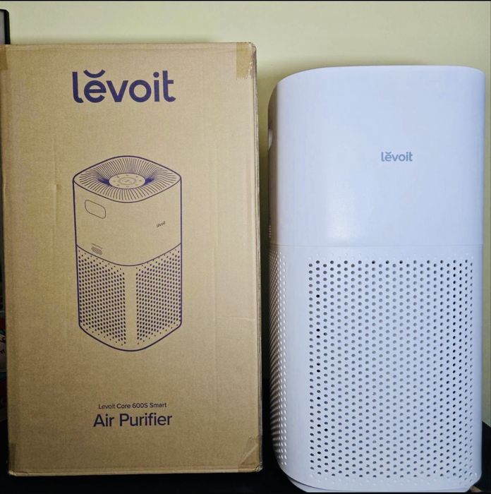 Purificator aer smart Levoit Core 600s, nou,garantie Wifi,filtru hepa 3 in 1,senzor calitate aer,panou touchscreen,google home, alexa