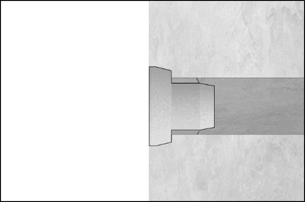 Кофражна тръба с конус за многократна употреба - Ф25мм.