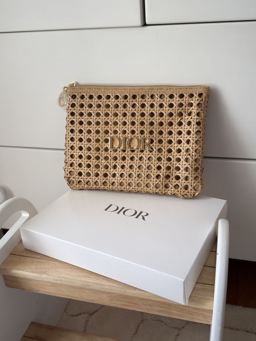 Клъч Dior  тип рафия