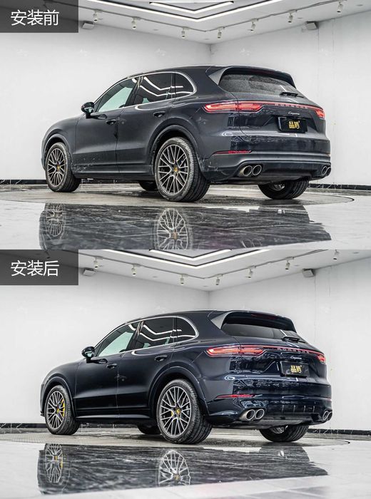 Porsche Cayenne 9Y0 Turbo Пакет Body Kit Retrofit Tunning
