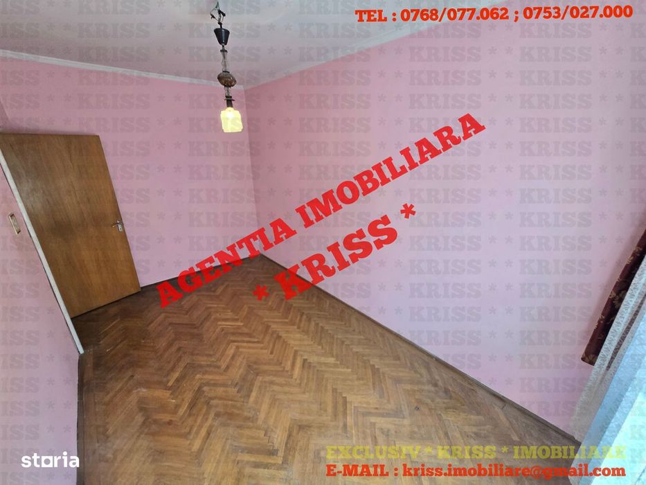 Apartament 2 Camere TRIVALE Cf. 1 Decomandat Etaj 1 Liber Boxă 56 Mp.