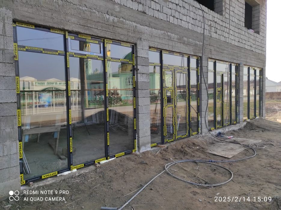 Окна двери витражи