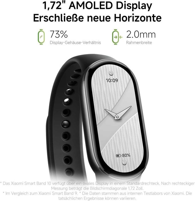 Фитнес гривнa XIAOMI SMART BAND 10, Розов