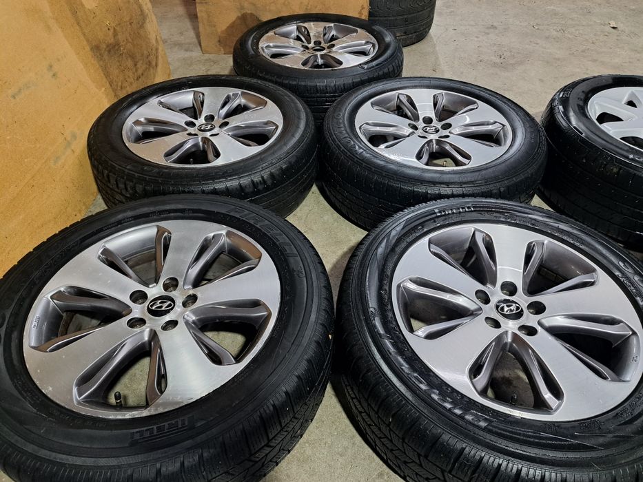 4бр. 5х114,3/18 с гуми Hyundai Kia Nissan Dacia Honda Mazda Renault