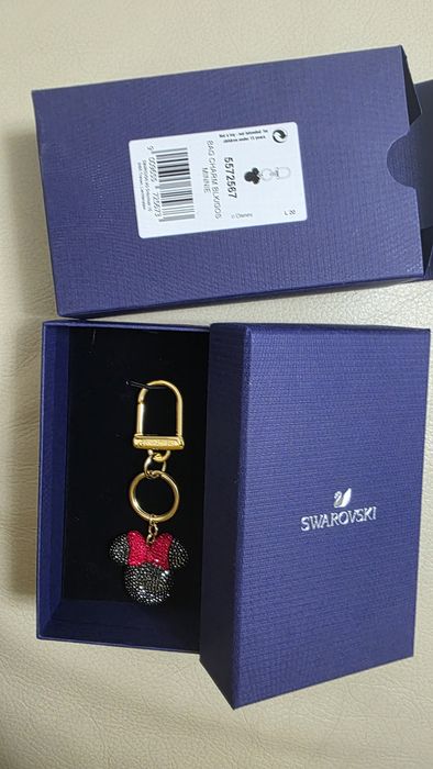 Breloc Swarovski Mickey Bag Charmmetal