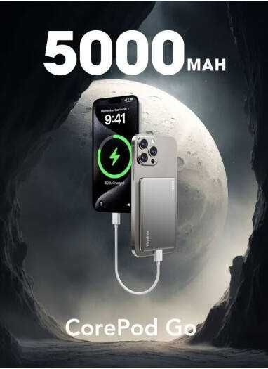 MagSafe Power Bank Blupebble CorePod Go 5000mAh 20W MagSafe