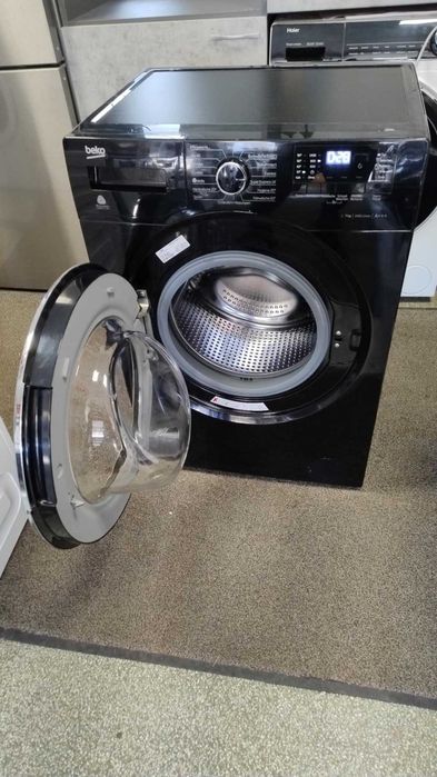 A+++ Черна-черен Пералня машина BEKO-БЕКО 7 кг 1400 об/мин Woolmark®