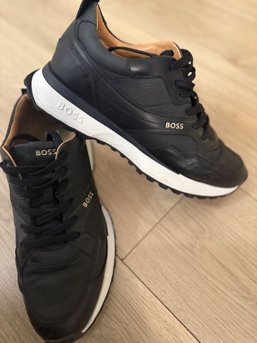 Кожени маратонки BOSS