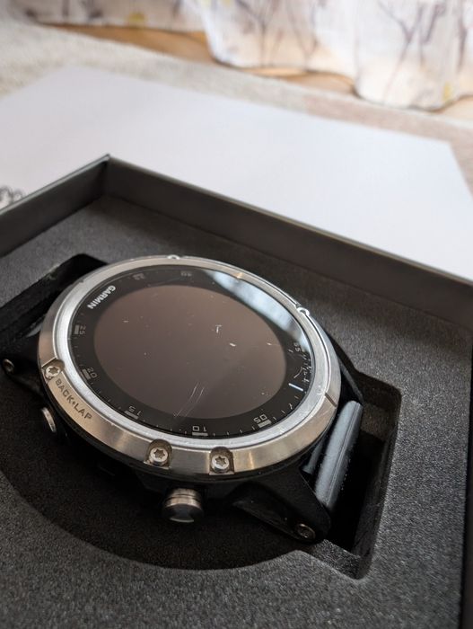 Ceas Garmin Fenix 5 Plus GPS, cu cutie, cablu, 3 curele (folosit)