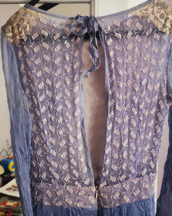 Rochie din voal de matase s