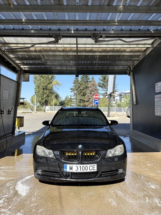 Предна броня за бмв е90/е91 заедно с решетките и халогени