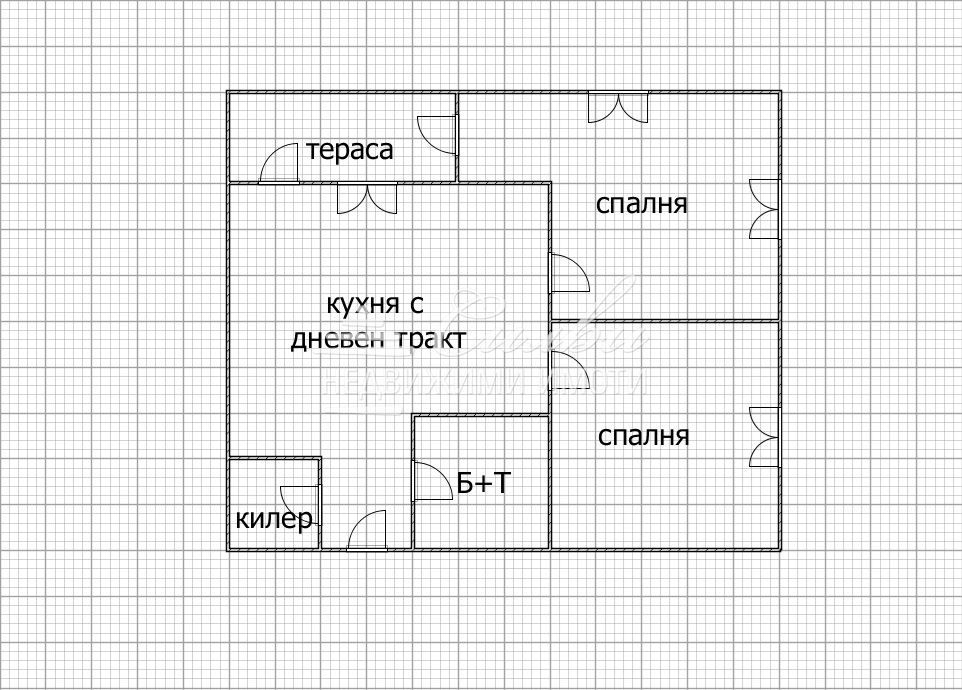 Тристаен ТУХЛЕН апартамент ново строителство - кв. Тракия