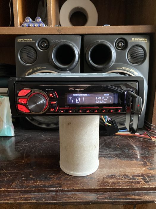 Pioneer MVH-X360BT - MIXTRAX! - BLUETOOTH, USB, Aux  плеър за кола, авто радио сд cd