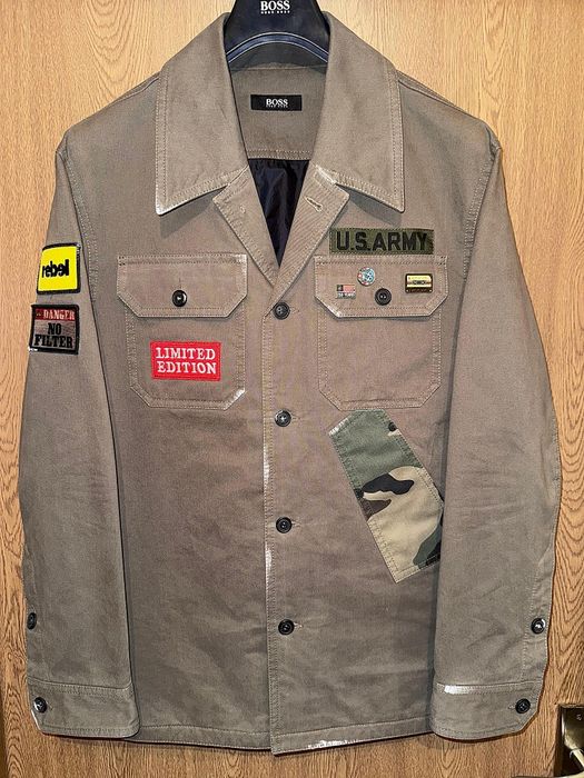 Jacket Army HUGO BOSS Kaki