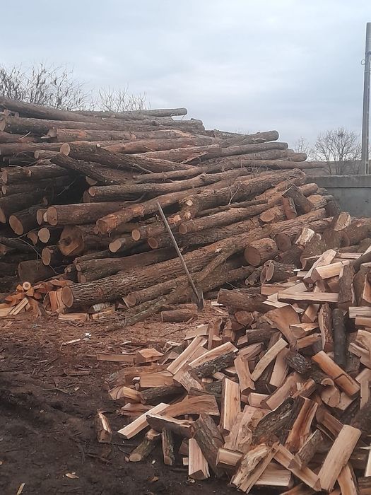 Lemne de foc sparte si uscate,esență tare. Livrare gratuita în tot jud