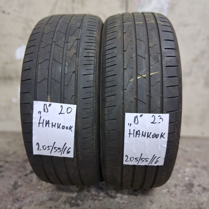 2×205/55/16 VARA.HANKOOK 2020.Stare excelenta.