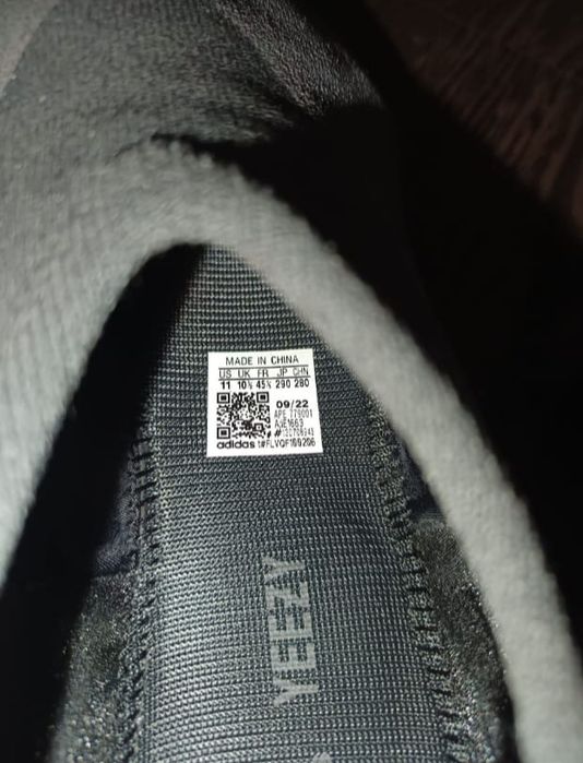 Adidas Yeezy Knit  Onyx nr 42 2/3, 45 1/3