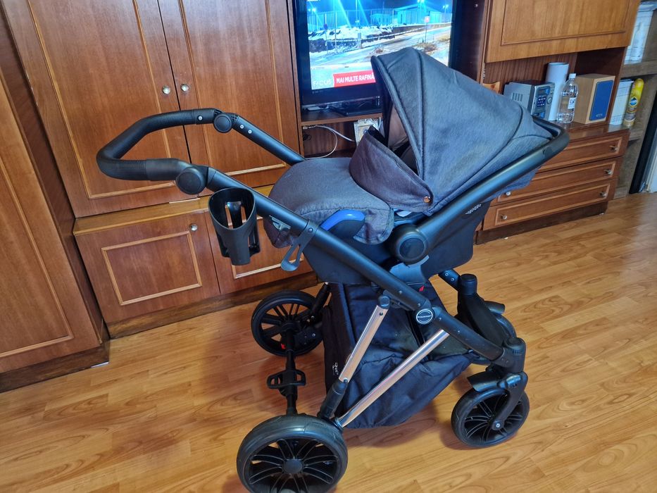 Krausman 3 in 1 ca NOU Landou scoica carucior pliabil