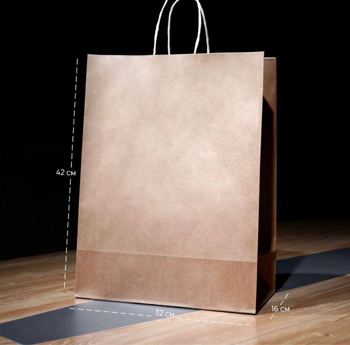 Пакеты бумажные и крафт пакеты ( сумки )