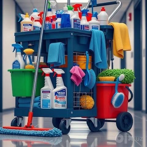 Tozalash xizmati uy ofis