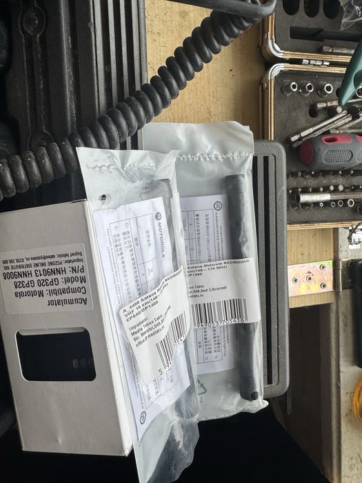 Set motorola walkie talkie gp 340