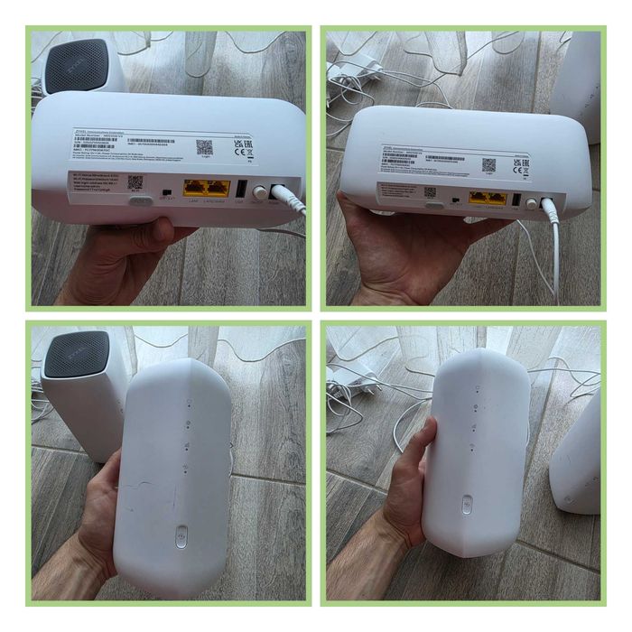 Router 5G Zyxel NR5103E V3 cu SIM (2 bucăți) - Wi-Fi 6
